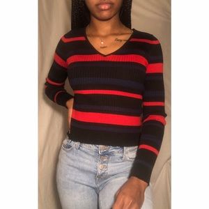 Multi colored sweater